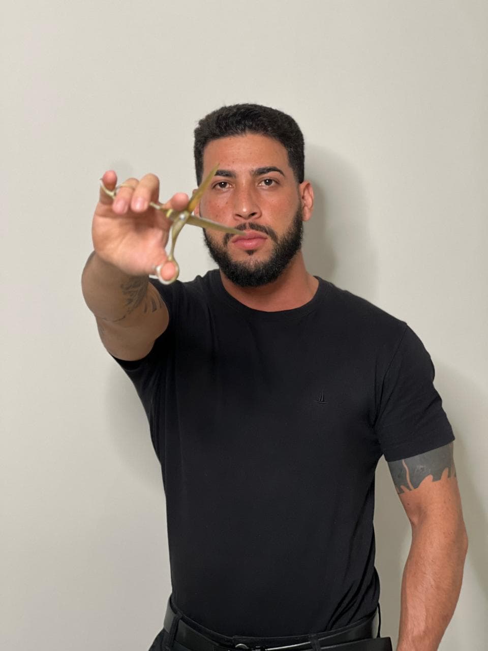 Marcus barber, profissional da New Vikings Barbearia